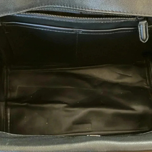 DKNY Tara Leather Tote Bag in Black - Picture 7 of 13